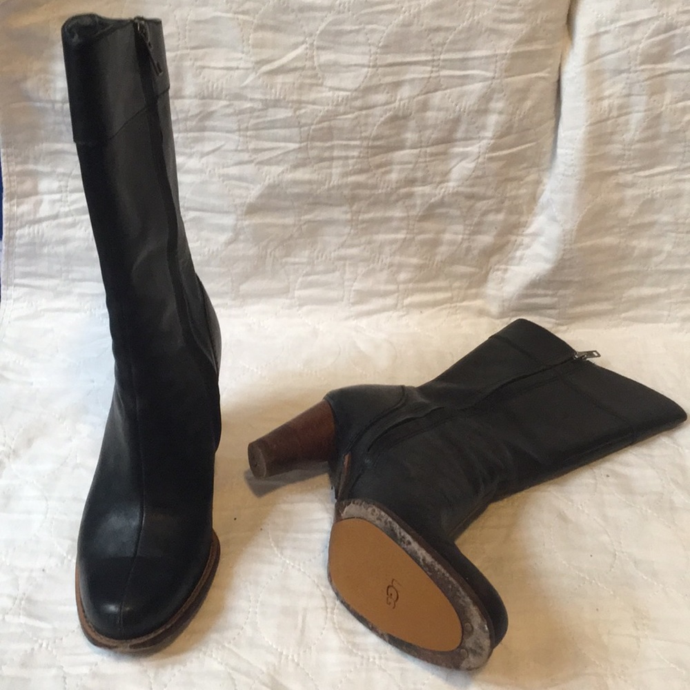 Ugg heeled boots